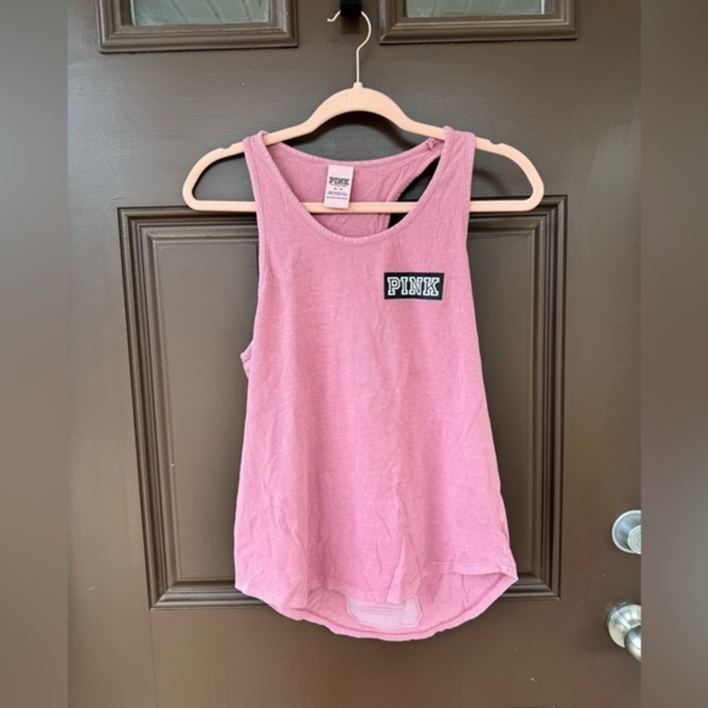 VS Pink Cardi-No workout tank